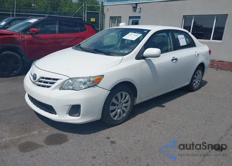 2013 Toyota Corolla Le из США, поврежденный, VIN 2T1BU4EE8DC981912